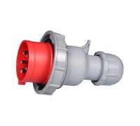 IVEKYKIBC Prise Industrielle Oblique dissimulée étanche IP67, 5 conducteurs, 16 A/32 A, fiche Aviation mâle et Femelle, 380 V(32A Plug)