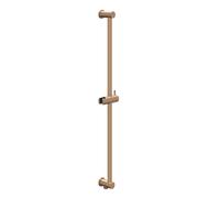 IVY Barre coulissante - 80cm - sortie d'eau intégrée - Cuivre brossé mat PVD 6900055