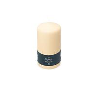 Ivyline Bougie Pilier Cylindre 80/150 mm, ± 70 Heures, Non-parfumée - Ivoire
