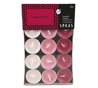 Ivyline SPAAS 30 Bougies Chauffe-Plats parfumées Couleurs Assorties, ± 4,5 Heures - Magical Thoughts