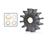 IWBR Kit de Turbine de Pompe à Eau Flexible intérieur adapté for Sherwood 10077K for CEF 500166 for Onan 132-0379/0132-0498/0541-1519 for JMP 7110 for DJ 08-32-1201