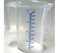Iwh iwh pichet gradué, contenu: 3 litres, transparent noir G