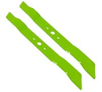 IWIWE Lot de 2 lames de tondeuse à gazon de 53,3 cm, lame de rechange compatible avec tondeuse Greenworks de 53,3 cm, remplace MO48L4422, MO40L4413, MO40L03, C3208101