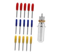 IWOWHERO 1ensemble Lame De Découpe Réfléchissant Mini Outil De Coupe pour Machine De Lettrage Complet De De Remplacement avec Support