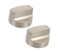 IWOWHERO 2 pièces Lot de Boutons de Commande pour Cuisinière à Gaz de Précis pour Plaque Cuisson Gaz et Four Remplacement Facile sans Outil Design Compact et Léger
