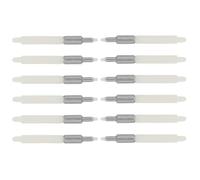 IWOWHERO 20 Pièces Pointes de Marqueurs à Peinture Mine Feutre Acrylique | Point de Rechange, Embout de Rechange Marqueur Feutre Alcool, pour Peinture et Dessin Créatif, Métal Nylon
