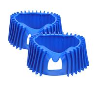 IWOWHERO 2pièces Protège-manomètres Silicone pour Citerne de Propane Housse Antichoc Étanche Compatible Jauge de Pression Protection pour Compteur Gaz Industriel et Domestique