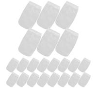 IWOWHERO 30 Pièces Chaussette de Skimmer Piscine en Nylon Blanc pour Panier, Filtre Pré-Filtre Protégeant Le Système, pour Nettoyer et Filtrer Les Débris