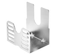 IWOWHERO Acier Inoxydable Support de Moteur Argenté pour Rôtissoire | Installation Facile, Résistance à Rouille, Sécurité D'utilisation, pour Barbecue Extérieur, Pique-niques et Jardin