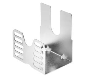 IWOWHERO Acier Inoxydable Support de Moteur Argenté pour Rôtissoire | Installation Facile, Résistance à Rouille, Sécurité D'utilisation, pour Barbecue Extérieur, Pique-niques et Jardin