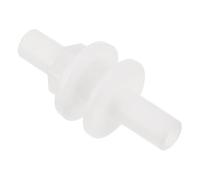 IWOWHERO Adaptateur de Joint pour Sauna Domestique en Plastique Blanc, pièce détachée résistante à la Chaleur pour Sauna Portable et Home Steam Room