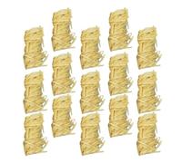 IWOWHERO Allume-Charbon Allume-feu Naturels en Bois Kaki 50 Pcs pour Barbecue et Bushcraft, Allumage Rapide, Résistant au Vent