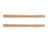 IWOWHERO Manche de Marteau Manche en Bois Octogonal 2 Pièces 37 CM Finition Vernie, Remplacement pour Marteau de Tapissier Utilisé en Bricolage ou Aventure Extérieure