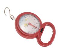 IWOWHERO Mini Dynamomètre Portable avec Poignée Plastique, Balance Mécanique Légère pour Pêche et Courses, Échelle Polyvalente pour Bagages et Poissons Couleur Aléatoire