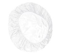 IWOWHERO Nappe Ronde en Pvc Transparente Extensible pour Usage Extérieur avec Bande Élastique, Résistante à L'huile et Ajustée pour Patios et Repas en Plein Air