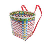 IWOWHERO Panier en Plastique Coloré pour Garçon et Filles, Petit Panier Polyvalent en Pvc Design Spécial, Accessoire de Rangement pour Jouets et Accessoires en Extérieur Couleur Aléatoire