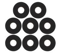 IWOWHERO Ruban D'entoilage Thermocollant Simple Face Adhésif à Repasser Entoilage Thermocollant Non Tissé Noir, 400m Stabilisation des Coutures, pour Vêtements et Textiles, DIY,