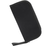 IWOWHERO Sacoche à Outils en Tissu Oxford Noir pour Guitare et Instruments, Rangement Portable Grosse Capacité et Résistance, pour Réparation et Entretien