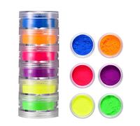 Ixkbiced 6/24 Couleurs cosmétique nacré de Poudre de mica de Poudre de Colorant de résine époxy Pigment perlé