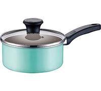 IXMLDAXD La casserole, Stainless Steel Construction Milk Pan, Mini Chocolate with Lid Non-Stick Household Cooking Energy Saving and Rapid Heating(Blu)