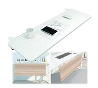 IXMLDAXD Le Clavier, Plateau de Clavier Pliable à 90°, Plateau d'extension Bureau Ergonomique for la Maison et Le, soutient entièrement Les Bras protège Vue(Wood 2,55x25cm(22x10Inch))