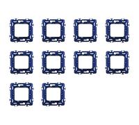 Ixtrima 10 pièces support compatible avec Bticino Living Light, supports boîte 502 503 504 507 (2 places - 2 modules)
