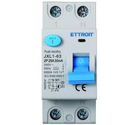 IXTRIMA Interrupteur différentiel pur 2P 25A 30mA 220V-6KA 30mA pour rail DIN - 2 modules DIN - Protection circuit et sécurité installations