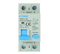 IXTRIMA Interrupteur magnétothermique différentiel 1P+N 16A 300mA 220V-6KA classe à 2 modules 300mA pour rail DIN - Protection circuit et sécurité installations