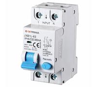 IXTRIMA Interrupteur magnétothermique différentiel 1P+N 32A 300mA 220V-6KA 2 modules 300mA pour rail DIN - Protection circuit et sécurité installations