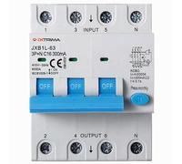 IXTRIMA Interrupteur magnétothermique différentiel 3P+N 16A 300mA 380V-6KA 300mA pour rail DIN - 4 modules DIN - Protection des circuits et des installations de sécurité