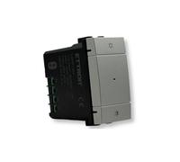 IXTRIMA Interrupteur variateur connecté Smart Wifi Tuya fruit module compatible avec les supports Bticino Living gris