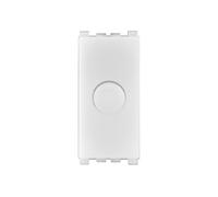 IXTRIMA Lampe LED encastrable, 1 module avec bouton marche/arrêt, blanc froid 6000 K, compatible avec Vimar Arkè, blanc