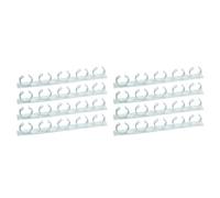 Iyalezirk 8 Pièces de Cuisine Pot d'épices Rack Autocollant Un Mur Assaisonnement Bouteilles Porte Crochets Porte Bouteille d'épices Suspendus Clip