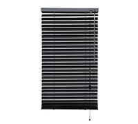 iYueMps Stores vénitiens en aluminium pour fixation par serrage ou perçage - Stores faciles à installer et à découper de 25 mm pour la maison, le bureau, la salle de bain, la chambre à coucher, le