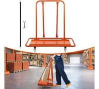 Izrielar Chariot pour plaques Trolley pour plaques Chariot de transport pour plaques de plâtre Diable pour plaques