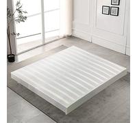 IZTOSS Sommier Tapissier 140x190 avec Pied avec Lattes en Bois renforcé