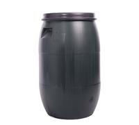 J.A.D. TOOLS Fût d'eau de pluie avec couvercle 220l, plastique