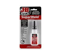 J-B Weld 33120SPA - Super Weld - 20 gr - Cyanocrilate - Colle - Glue - Multi-usages - Action rapide - Métal - Haute résistance - Fixation