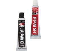 J-B Weld Liant bi-composant, Résine époxy, Liquide, Epoxy Adhesive, Adhésif, Gris foncé (Two-Component), Résistant à l'eau