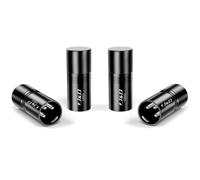 J&D Lot de 4 Terminateurs DMX 3 Broches, Résistance de Terminaison Mâles 120 Ohm, Prise de Fin DMX512 pour Projecteurs PAR, Têtes Mobiles, Contrôleurs D'éclairage et Systèmes Audio XLR, Noir