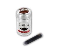 J. Herbin Cartouches universelles à clipser (compatible avec tous les stylos) cartouches sont soigneusement emballées dans une boîte métallique cylindrique, lot de 6