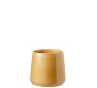 Paris Prix - Cache-pot design Splenda 24 cm Ocre