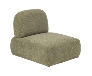 J-Line Canapé modulable Olivia - contreplaqué/Tissu - Vert