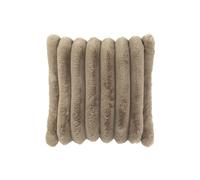 J-Line coussin Large Corduroy - polyester - taupe