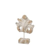J-Line Fleur-de-lis sur Base extérieur - magnésium - écru/Beige