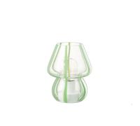 J-Line lampe Rayures - verre - transparent/vert - small