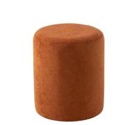 J-line Pouf - MDF - Orange foncé