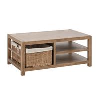 J-Line Table Basse Blois - Bois de pin - Naturel
