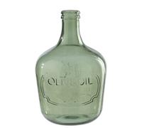 J-Line Vase - verre - vert olive