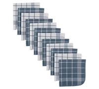 J & M Home Fashions Tissage gaufré Lavette Lot de 12